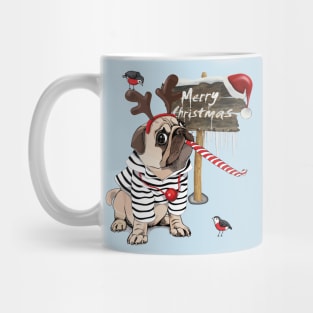 Christmas Pugs! Mug